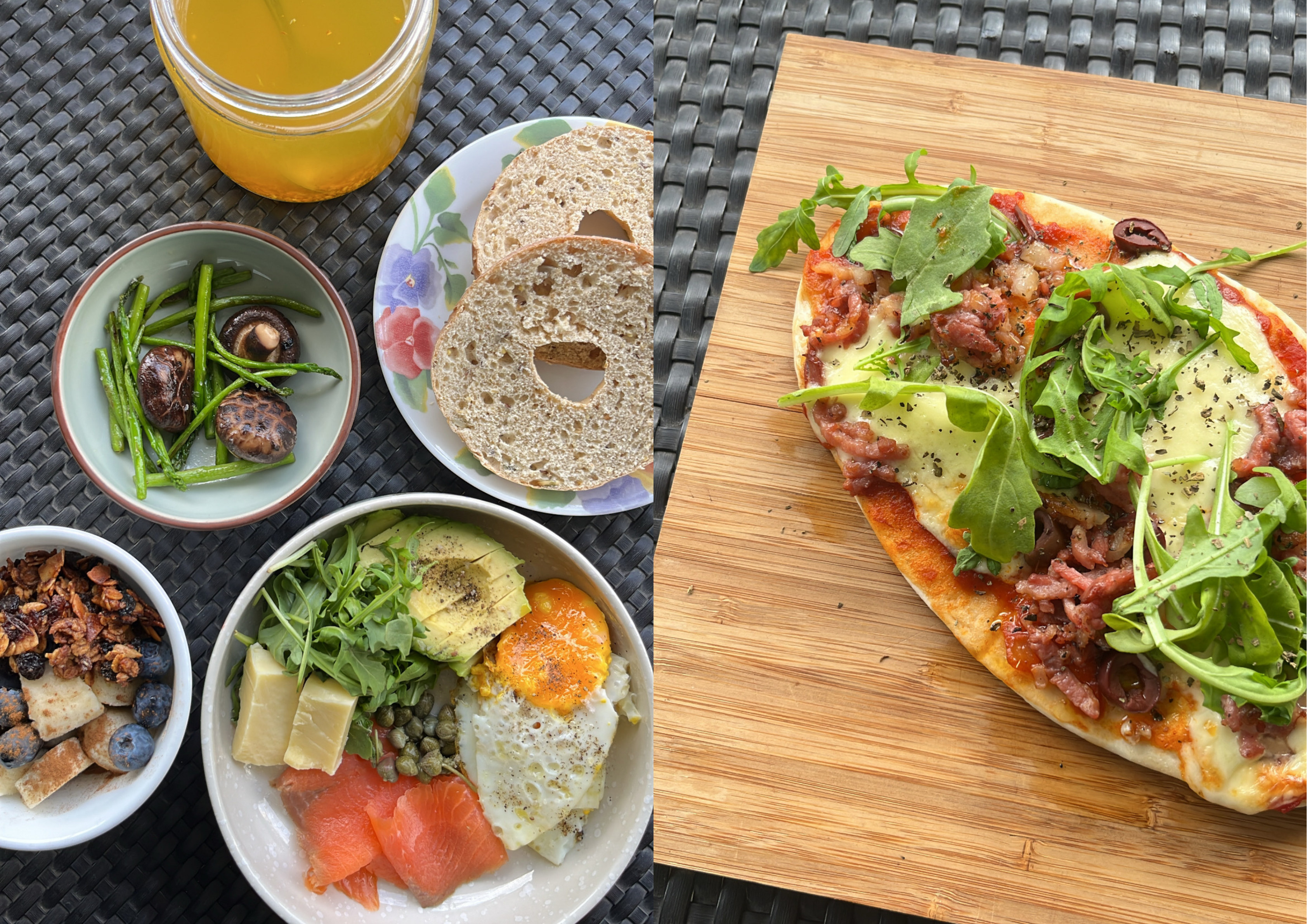 Healthy Eating Collage 1